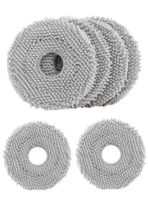 Roborock QRevo L Uyumlu 6 Adet Mop Fiber Paspas