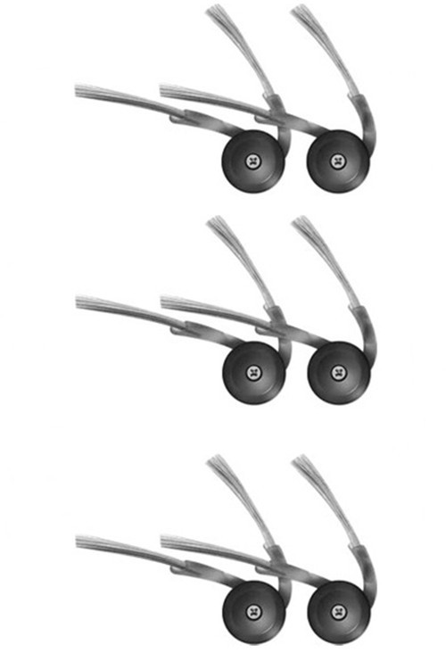 Roborock QRevo C Uyumlu 6 Adet Yan Fırça