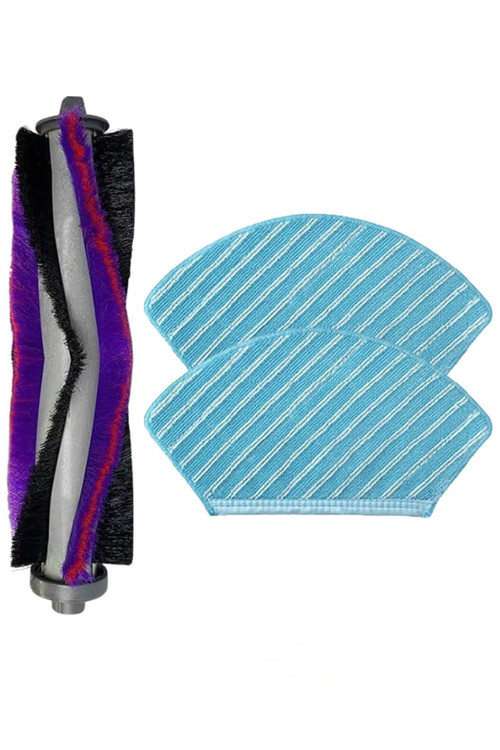 Fakir Robert RS 770 Uyumlu 1 Adet Ana Fırça 2 Adet Mop Fiber Paspas