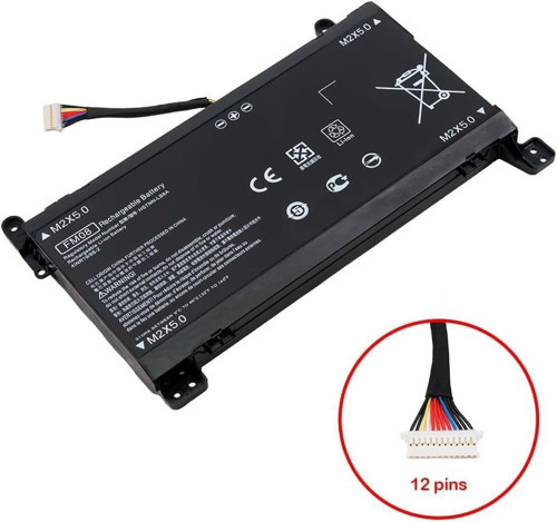 HP OMEN 17-an006nt 2CJ46EA Batarya A++ Pil 12pin