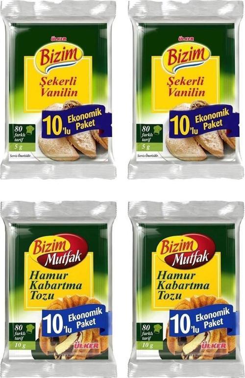 Kabartma Tozu ve Vanilya 40 lı Karma Paket