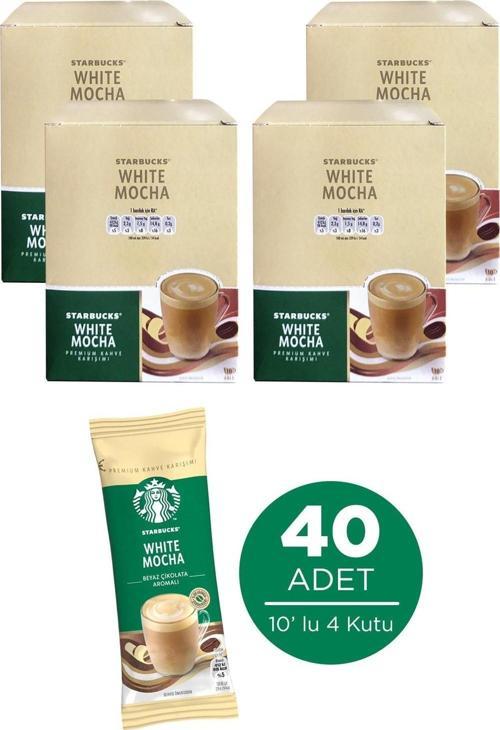 White Mocha Premium Kahve Karışımı 24 Gr X 40 Paket