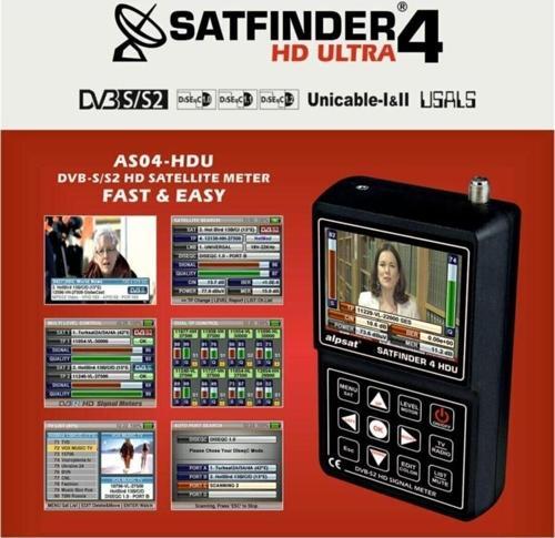 Satfinder 4 Hd Ultra Görüntülü Full Hd Uydu Bulucu