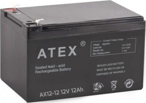 AX-12V 12AH Bakımsız Kuru Akü