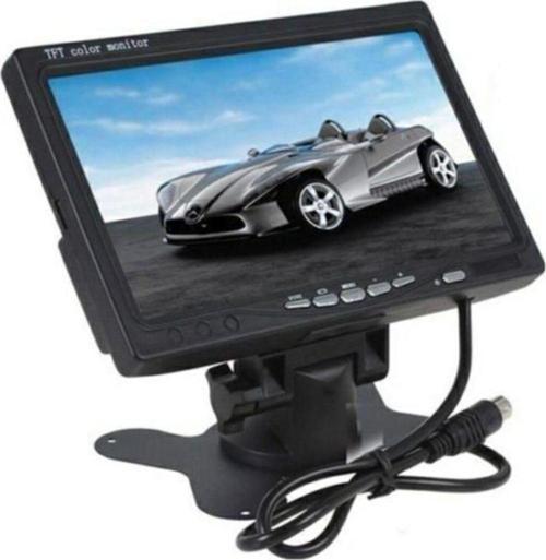 7 Inç Lcd Araç Monitör Geri Vites Kamerası Uyumlu