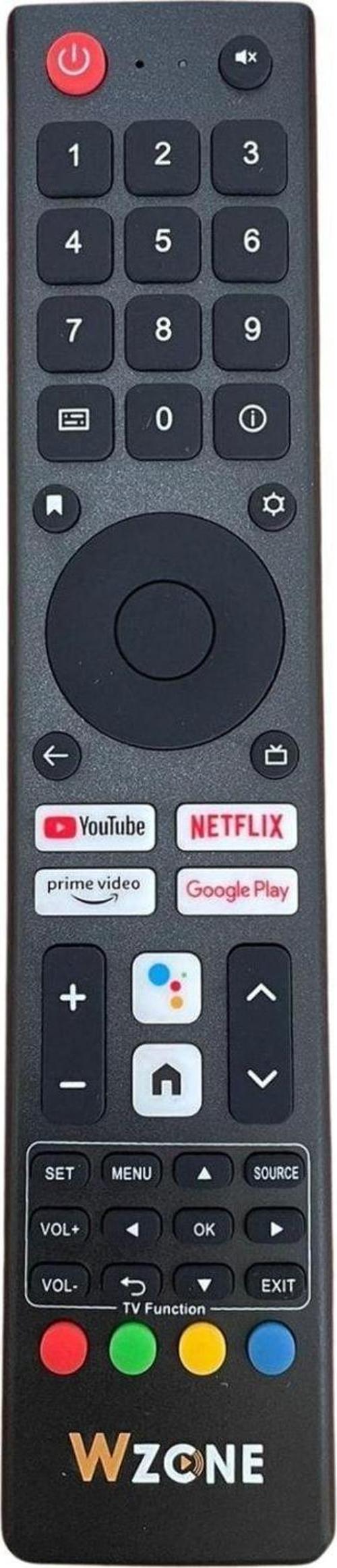 Wzone 4k Android Tv Box Tüm Tv'lerle Uyumlu Kumanda