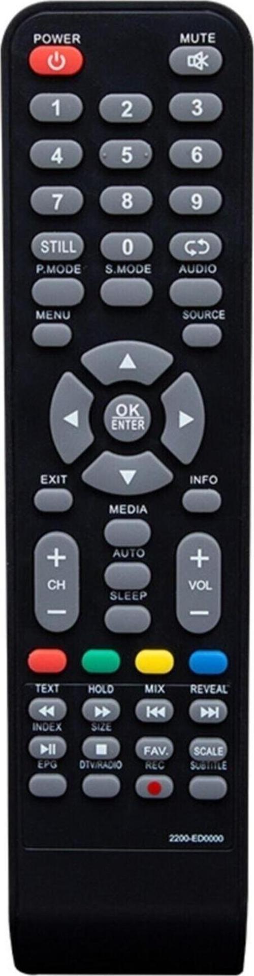 Rebera Morio Nordmende Uyumlu Lcd Led Televizyon Tv Kumandası