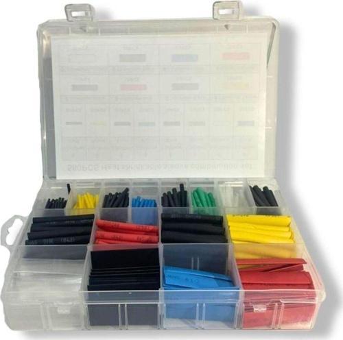 Isıyla Daralan Makaron Kablo Seti 580 Parça Kablo Tamir Kiti