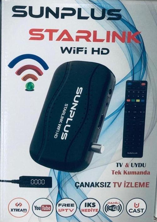 Hıtech Starlink Dahili Wifi Hd Uydu Alıcısı