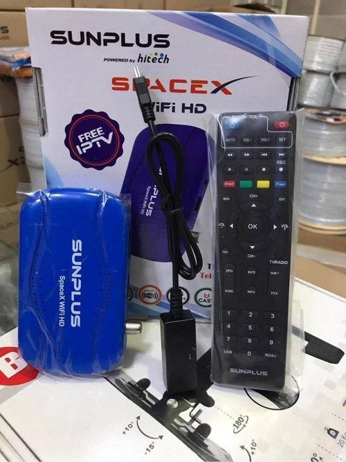 Sun Plus Spacex Dahili Wifi 1 Yıl Boyunca Belgesel Bedava Sinema Paketili Uydu Alıcısı Sun Plus