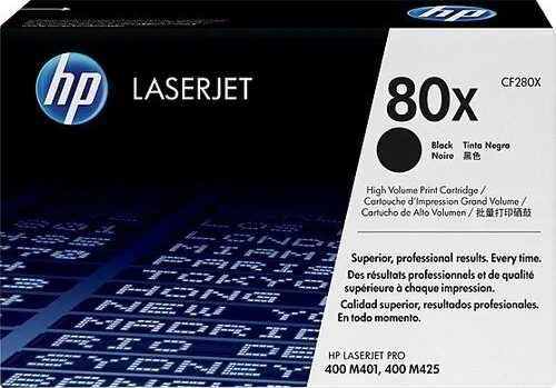 80X-CF280X / M401d Orjinal Toner Yüksek Kapasite