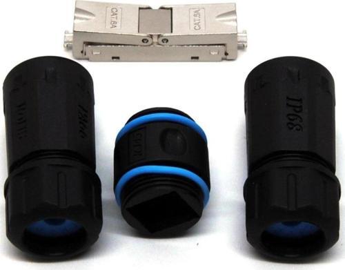 Bn-Out-S6A-Idc Ip68 Dış Mekan Coupler Lan Kablosu Uzatmak İçin Cat6A Stp Idc