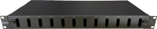 Fiber Optik Splice Panel, kilit mekanizmalı, 12 x SC DX, 1U&lt;br&gt;Digitus Fiber Optic Spl