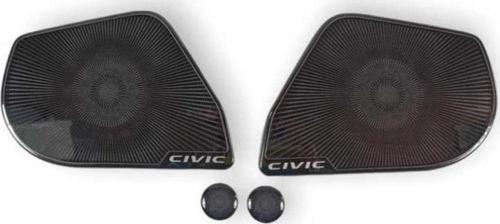 Honda Civic Fc5 Hoparlör Kaplama - Titanyum Siyah