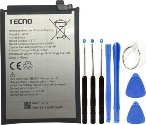 Tecno Spark 8 Pro Pil Batarya + Tamir Set Bl-49JT 5000 mAh