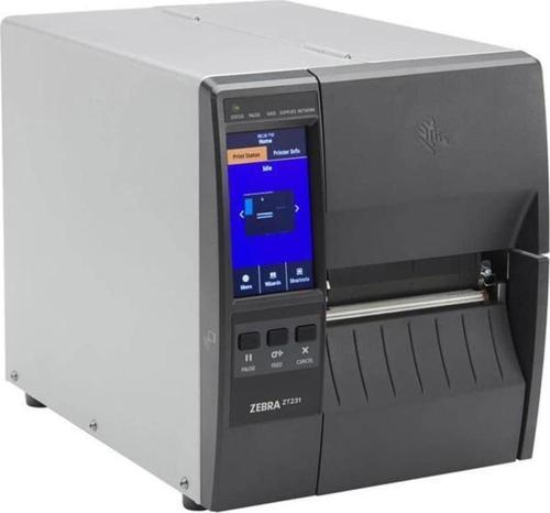 Zt231 (Zt23142-T0E000Fz) 203Dpı Termal Transfer Usb+Seri+Ethernet Metal Kasa End. Barkod Yazıc