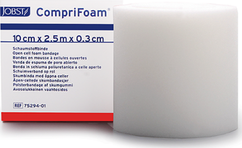 Jobst Compifoam Bandaj Altı Dolgu Köpük 10cm x 2,5m x 0,3mm