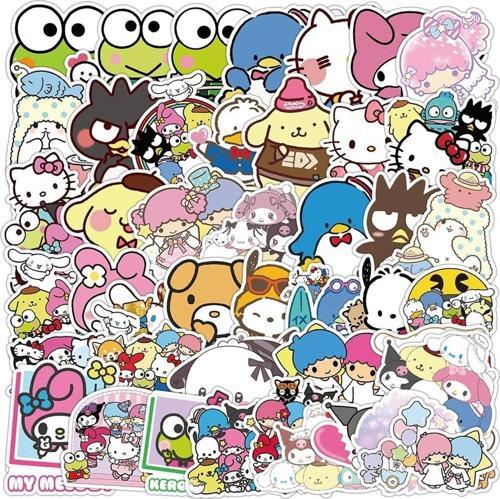 25'li Su Geçirmez Opak Sticker Seri : 1