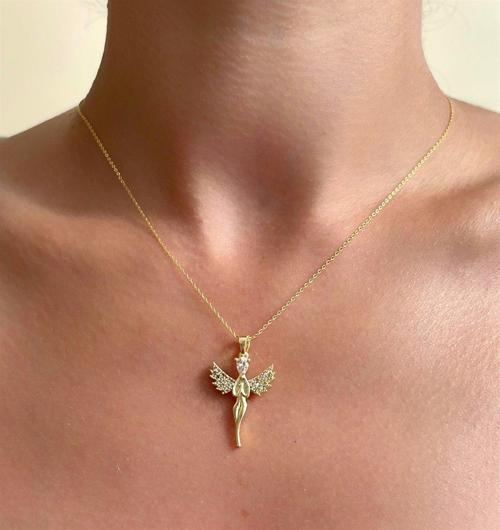 İyilik Meleği Tasarımlı Kolye