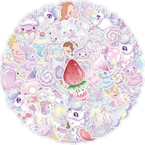 25'li Su Geçirmez Opak Sticker Seri : 21