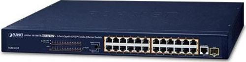 PL-FGSW-2511P Yönetilemeyen Switch (Unmanaged Switch) 24 X 10/100Base-Tx 802.3At Poe+ (Port-1