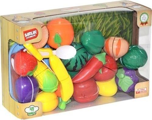 Kesilebilen Meyve Sebze 41 Parça