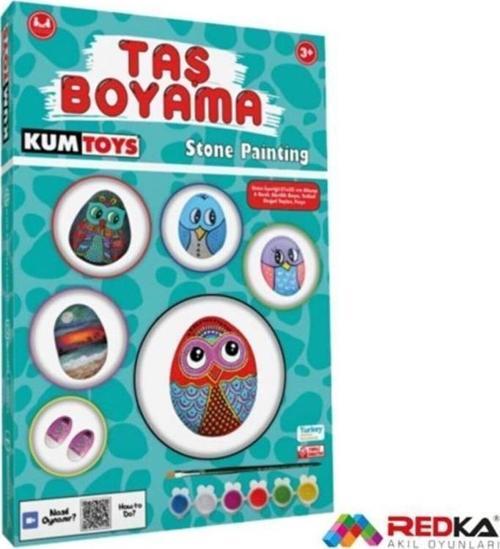 Taş Boyama Seti Kumtoys Taş Boyama Seti