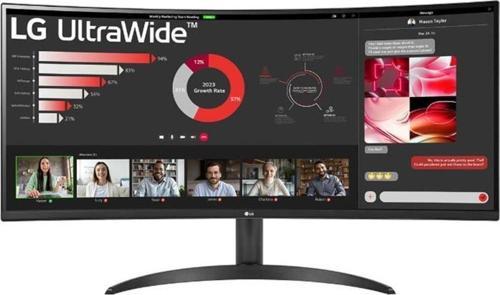 UltraWide 34WR50QC-B 34" 5 ms WQHD Curved Monitör