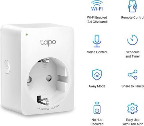 Tapo P100 Mini Wi-Fi Akıllı Priz