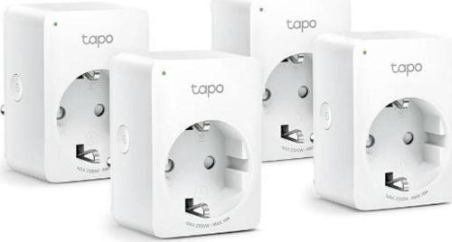 Tapo P100 Mini Wi-Fi Akıllı Priz 4lü Paket