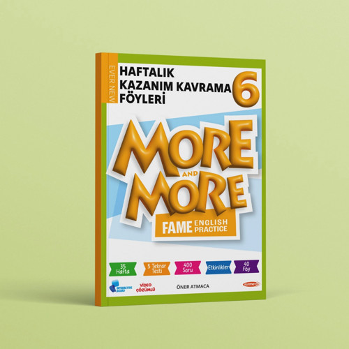 6. Sınıf More & More Haftalık Kazanım Kavrama Föyleri Yeni
