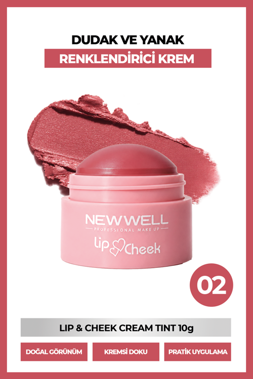 Lip & Cheek Cream Tint 02 10 g