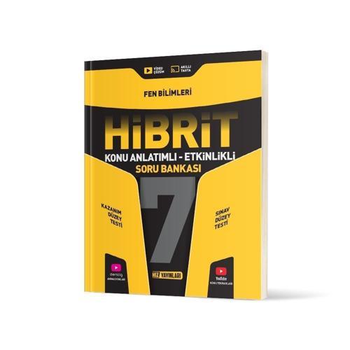 7. Sınıf Fen Bilimleri Konu Anlatımlı Etkinlikli Hibrit Soru Bankası Hız Yayınları