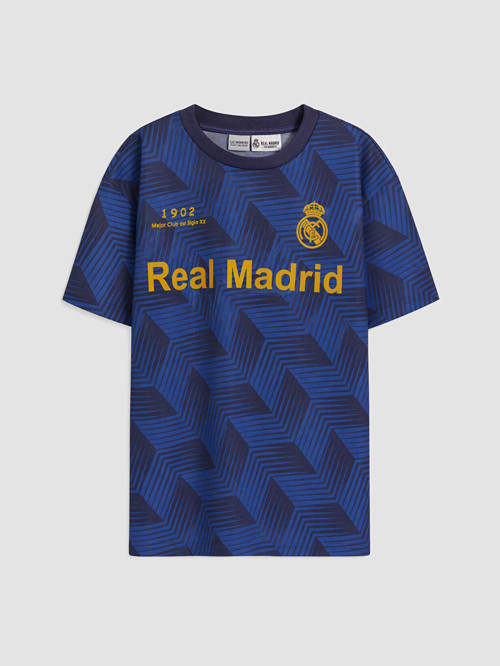LCW Kids Lacivert Real Madrid Erkek Çocuk Tişört