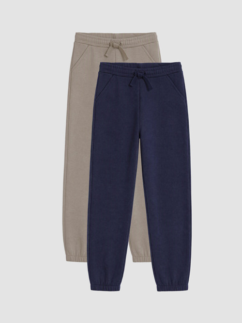 LC WAIKIKI Bej 2'li Erkek Çocuk Kalın Pantolon