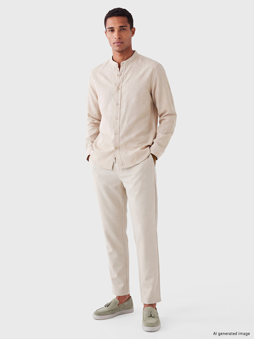 LCW Vision Bej Regular Fit Erkek Pantolon