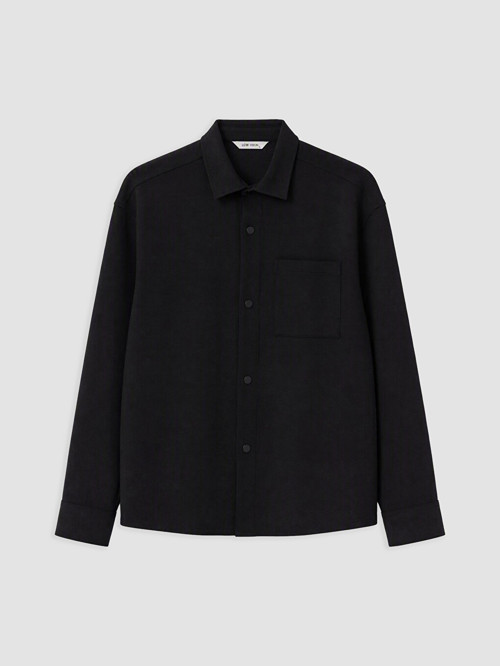 LCW Vision Siyah Regular Fit Erkek Gömlek