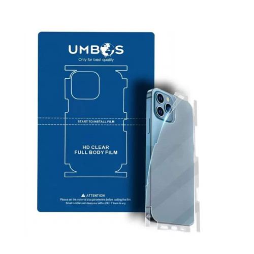 Xiaomi 18 PRO Uyumlu Full Arka Kapmala Ultra İnce Esnek Ekstra Koruma HD - UMBOS