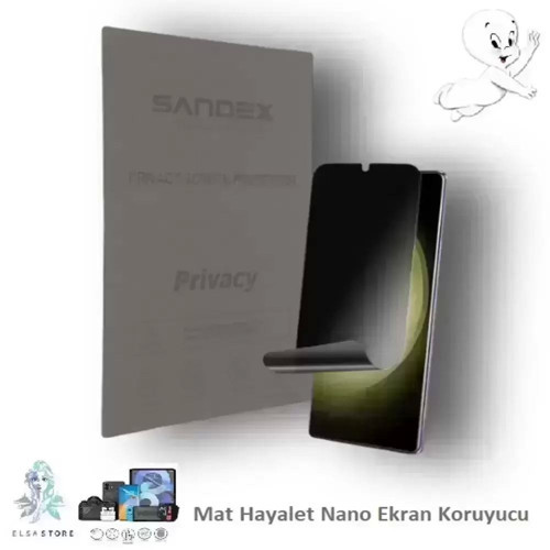 Xiaomi 18 PRO MAX Uyumlu NANO Ekran Koruyucu Esnek ULTRA İnce SANDEX - MAT HAYALET