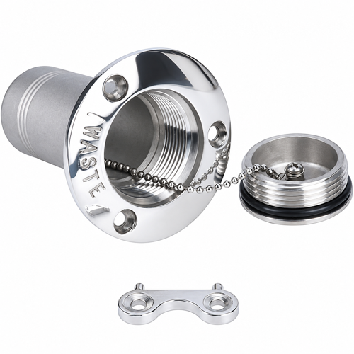 Krom Atık Su Dolum Ağzı 38 mm