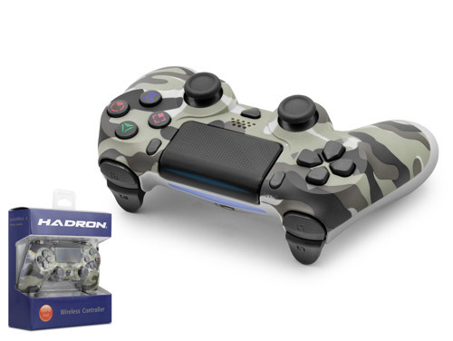 HD324AA Bluetooth GamePad Oyun Kolu PS4 Uyumlu DoubleShock 4 Yeşil Kamuflaj