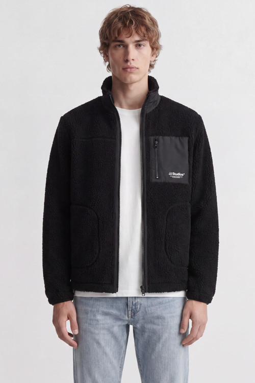 Jack & Jones JJESOHO Erkek Teddy Peluş Ceket Günlük Rahat