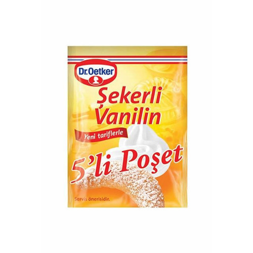 Şekerli Vanilin 5`LI 1 Adet