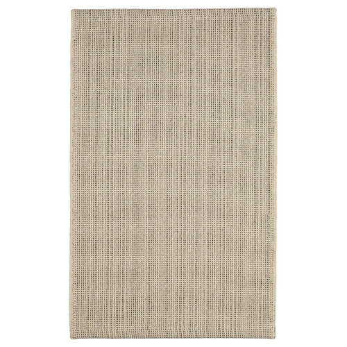Küçük Halı, Natürel-Siyah, 50x80 cm, Dikdörtgen, Düz Dokuma