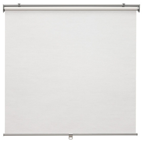 Stor Perde, Beyaz, 100x195 cm, Şeffaf Kumaş, Polyester