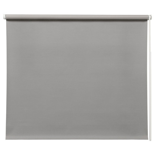 Stor Perde, Gri, 60x195 cm, Karartma Perde, Polyester