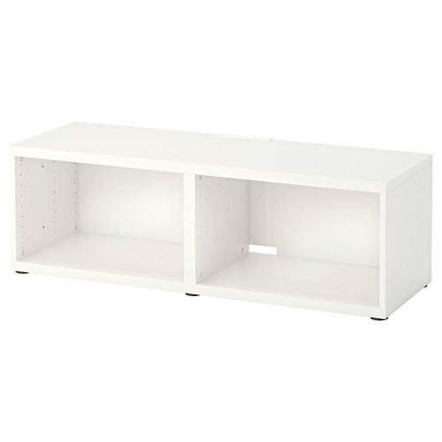 TV Sehpası İskeleti, Beyaz, 120x40x38 cm