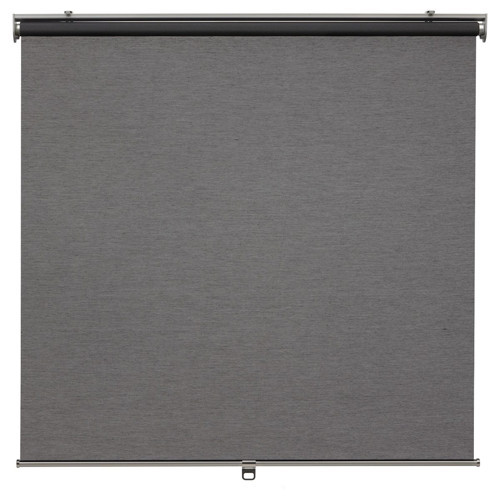 Stor Perde, Gri, 60x195 cm, Şeffaf Kumaş, Polyester