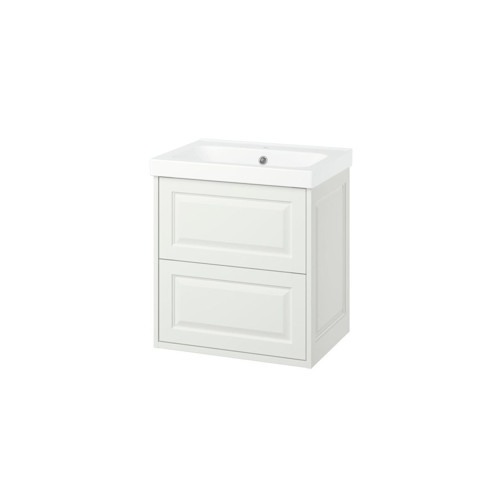 Lavabo Dolabı Kombinasyonu, Beyaz, 62x49x69 cm