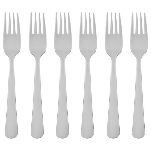 Tatlı Çatalı, Paslanmaz Çelik, 16 cm, 6 adet